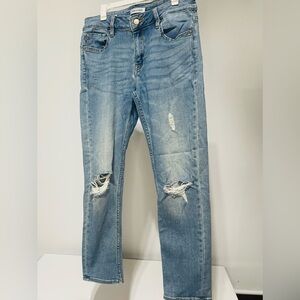 Vigoss Marley Crop Straight-Leg Jeans women’s size 27